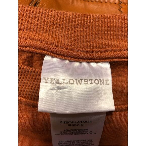 Yellowstone Dutton Ranch Size Extra Large (XL) Cropped Sweatshirt - Picture 4 of 4